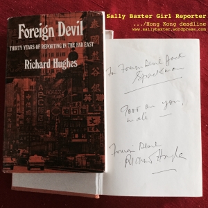 Nostalgia and its Trimmings: My copy of Foreign Devil, with Uncle Dick's dedication to my father, Jack Spackman